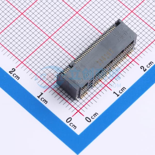 NGFF M.2 M KEY 6.7H 0.5PH PCIe 4.0实物图