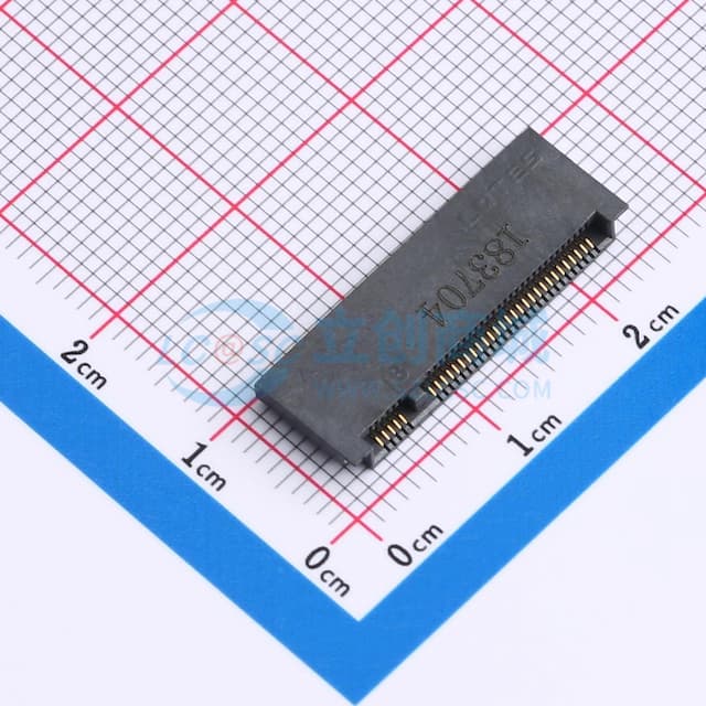 NGFF M.2 B KEY 1.8H 0.5PH实物图