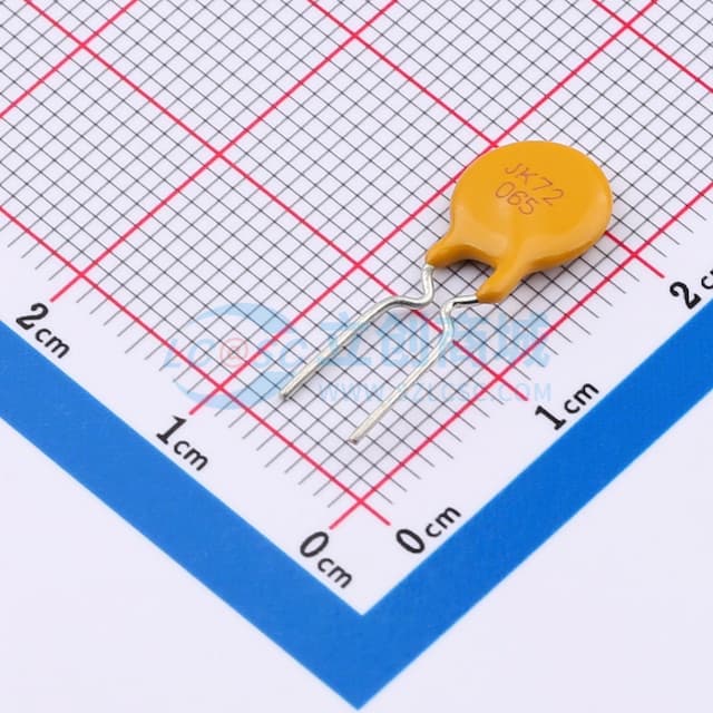 插件 72V 650mA 自恢复保险丝实物图