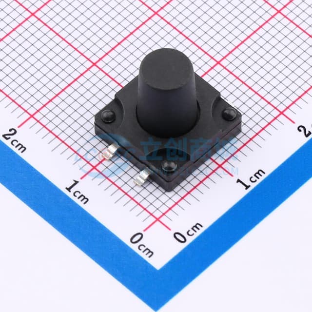 12*12*12.0mm立贴 防水轻触开关实物图