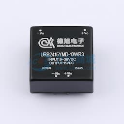 10W，1500VDC隔离稳压单路/正负输出DC-DC模块电源，超宽输入电压范围【插件】缩略图