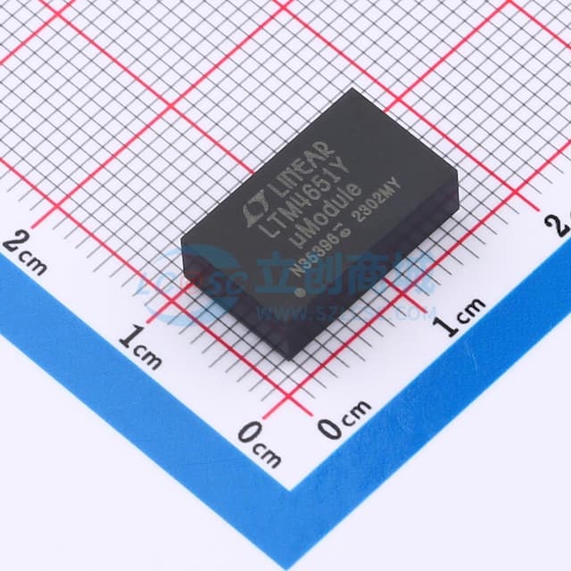 符合 EN55022B 规格的 58V、24W、负输出 DC/DC uModule 稳压器实物图