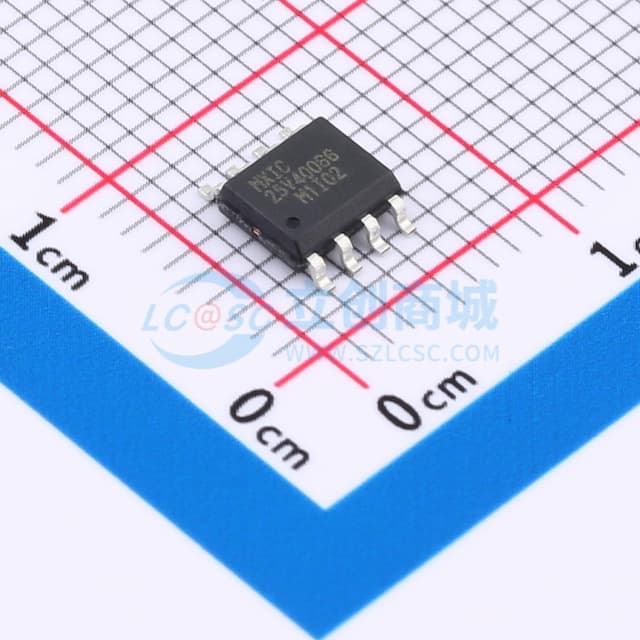 2.3V-3.6V，4Mbit [x1/x2]，CMOS串行多输入输出（SMIO）闪存实物图