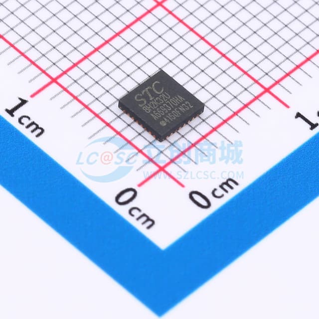 STC8H2K32U-45I-QFN32 停产实物图