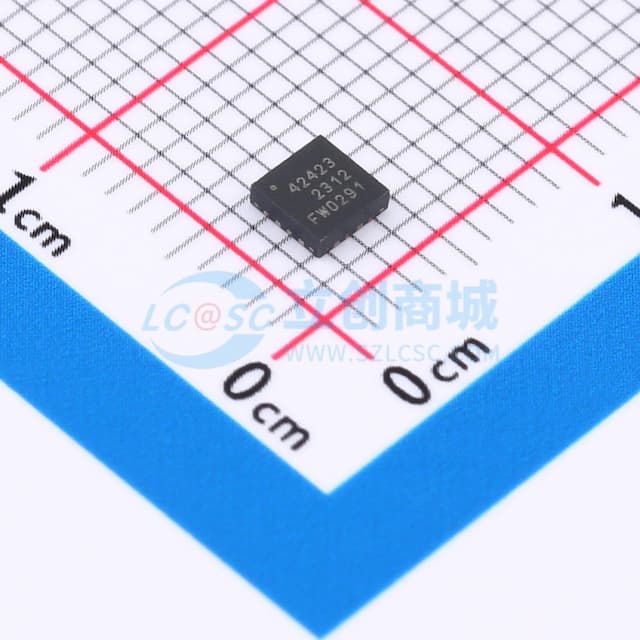PE42423SPDT射频开关，100MHz至6GHz实物图