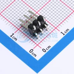 2x3P 间距:2.54mm 方针 立贴缩略图