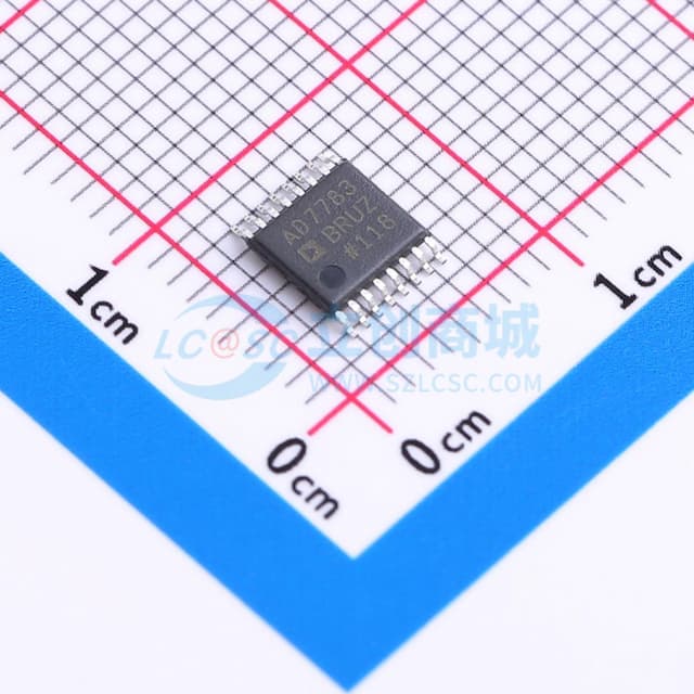 只读、引脚配置、24位Σ-Δ型ADC，内置激励电流源实物图