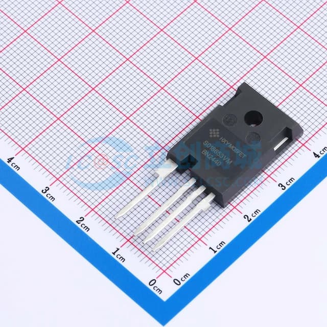 ID:120A VDSS:650V RDON:15mR N沟道实物图