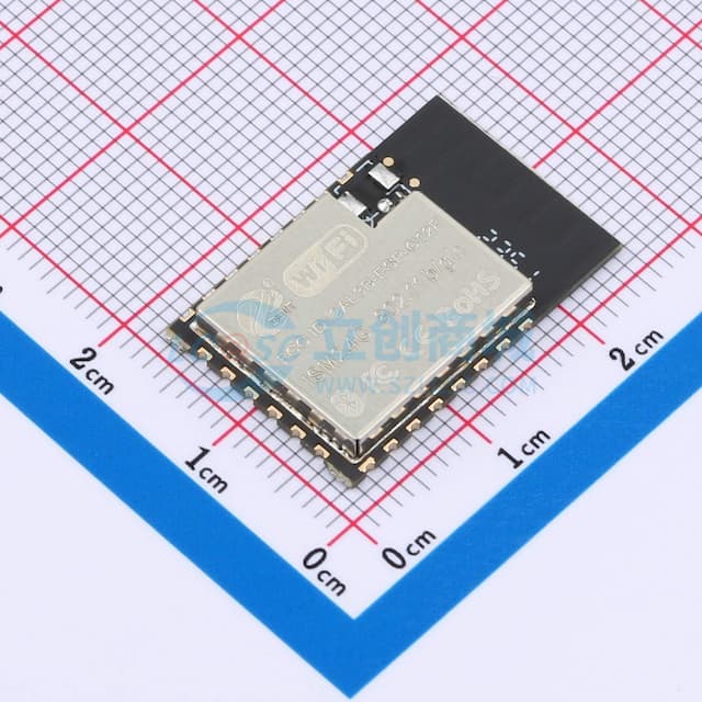 WiFi&Bluetooth模组,ESP32-C3芯片,32Mbit Flash,通用模组实物图