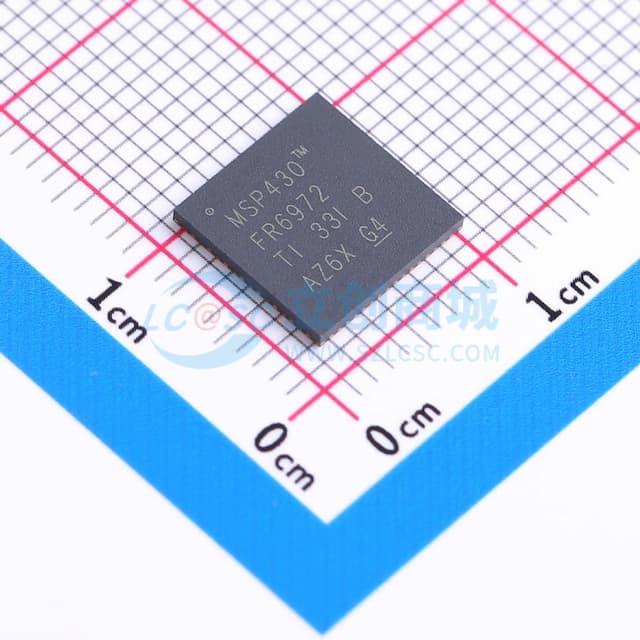 具有 64KB FRAM、2KB SRAM、LCD、AES、12 位 ADC、比较器、DMA、UART/SPI/I2C 和计时器的 16MHz MCU实物图