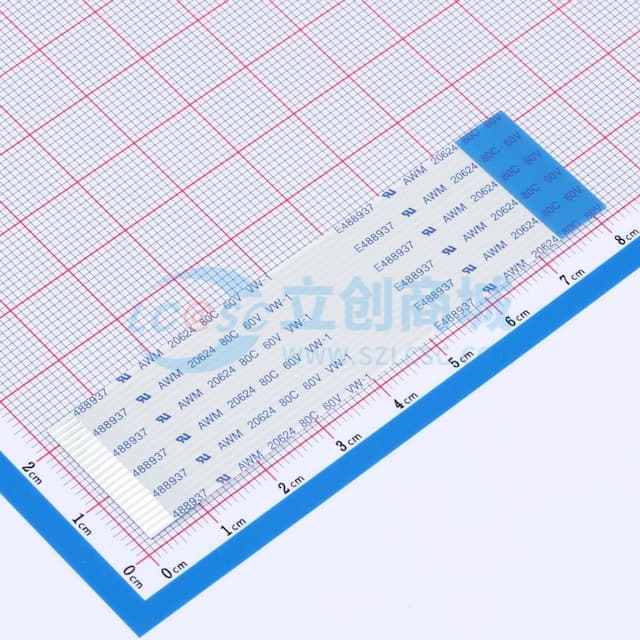 20P 反向 间距1.0 长度8cm实物图