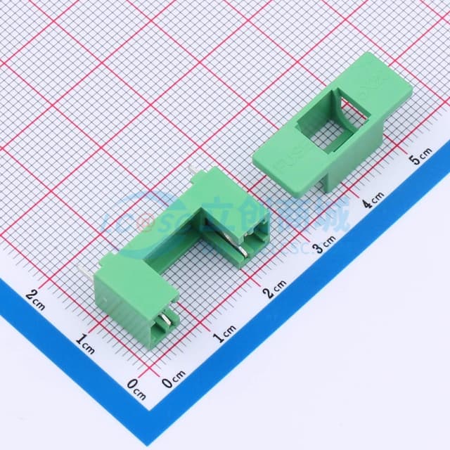 2件套 保险丝座 5x20mm 绿色【保险】实物图