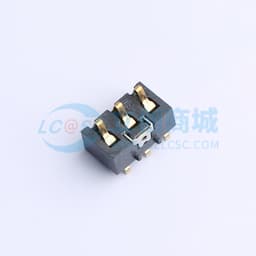 电池座连接器3.0PH间距-H5.4-3PIN 卧贴带柱缩略图