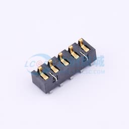 电池座连接器3.0PH间距-H5.0-5pin 卧贴带柱缩略图