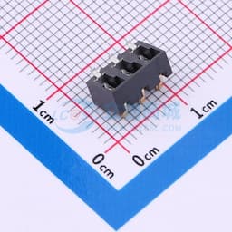 电池座连接器3.0PH间距-H5.0-3PIN 卧贴带柱缩略图