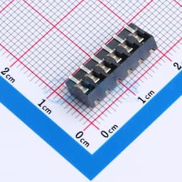 电池座连接器3.0PH间距-H6.5-6pin 卧贴带柱缩略图