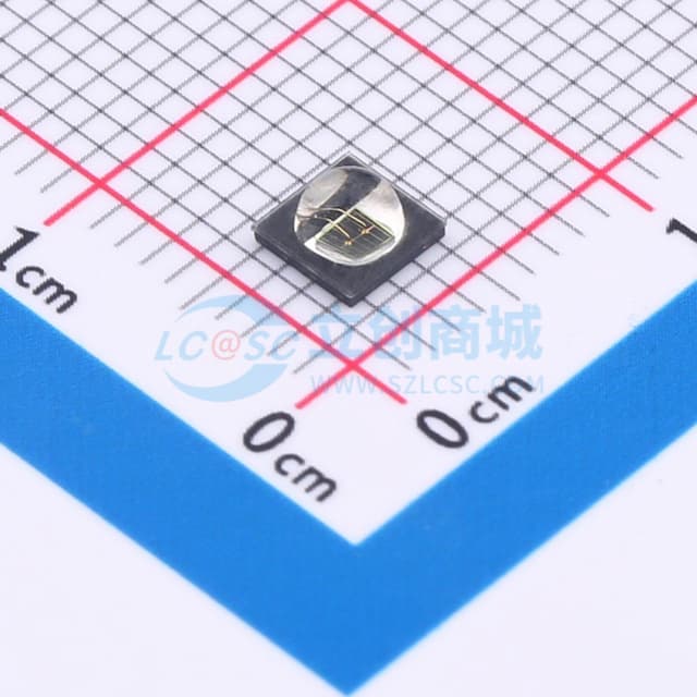 红外IR LED 3838 850nm 3W 1.4-2.0v 90度实物图