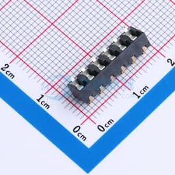 电池座连接器3.0PH间距-H4.6-6pin 卧贴带柱缩略图