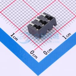 电池座连接器3.0PH间距-H6.0-3PIN 卧贴带柱缩略图