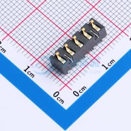 电池座连接器3.0PH间距-H4.6-5pin 卧贴带柱缩略图