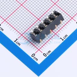 电池座连接器3.0PH间距-H4.6-5pin 卧贴带柱缩略图