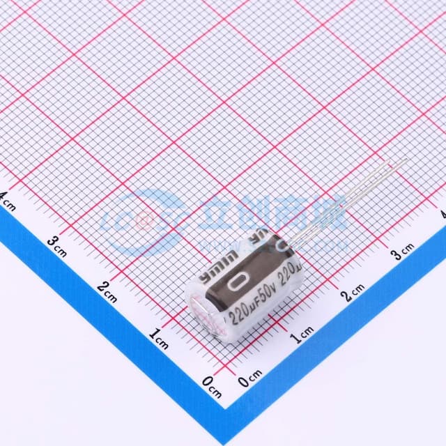 220uF ±20% 50V实物图