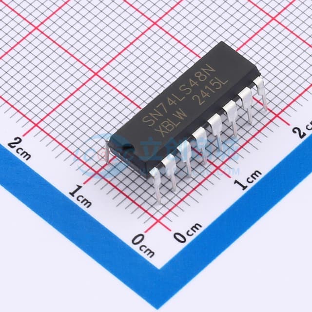 BCD到七段共阴极转换实物图