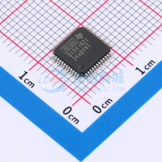 DIX4192 集成数字音频接口接收器和发送器实物图
