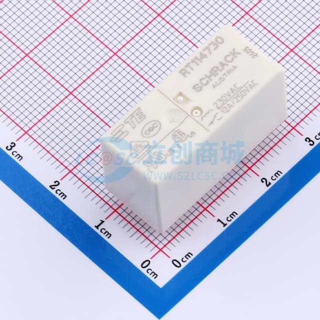 230V 12A 一组转换:1C(单刀双掷-转换)实物图