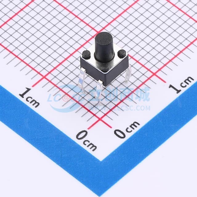 4.5*4.5*6.0mm 直插 轻触开关实物图