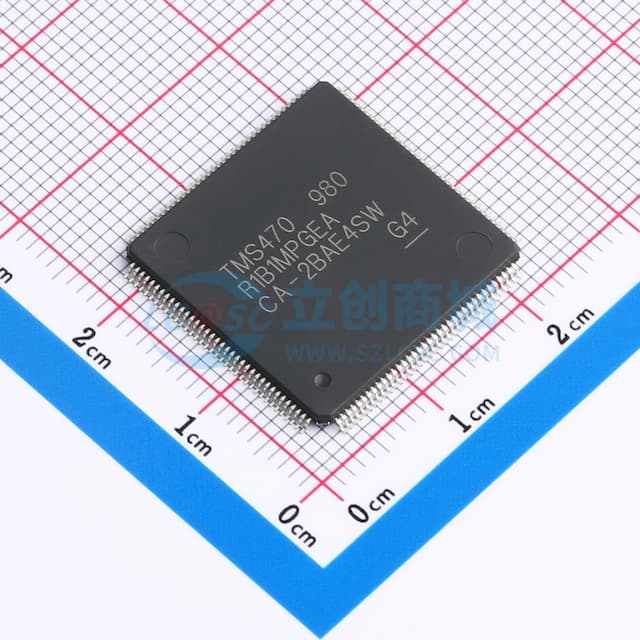 TMS470R1B1MPGEA实物图
