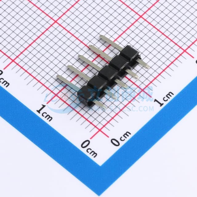 【插件】1x5P 间距:2.54mm 方针 直插实物图