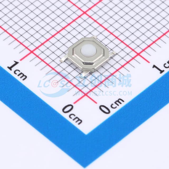 5*5*1.6防尘贴片轻触开关实物图