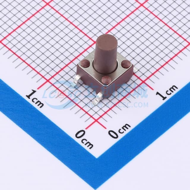 6*6*9贴片轻触开关实物图