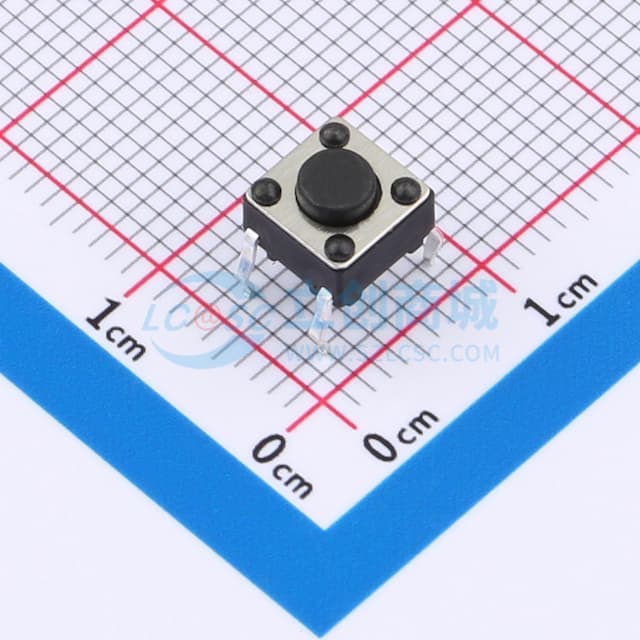 6*6*4.5轻触开关实物图
