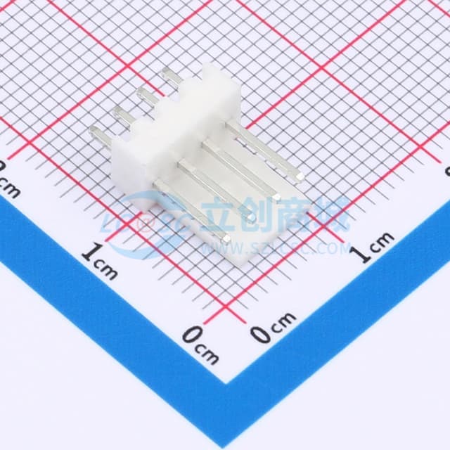 间距:2.5mm 1x4P 【插件】实物图