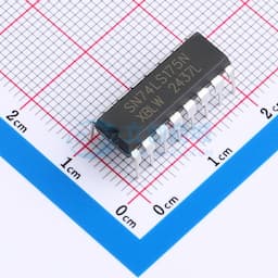 SN74LS175是一个四通道正沿触发的D型fip-flop，具有单独的数据输入和互补输出。缩略图