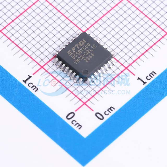 嵌入式双USB主机控制器IC实物图