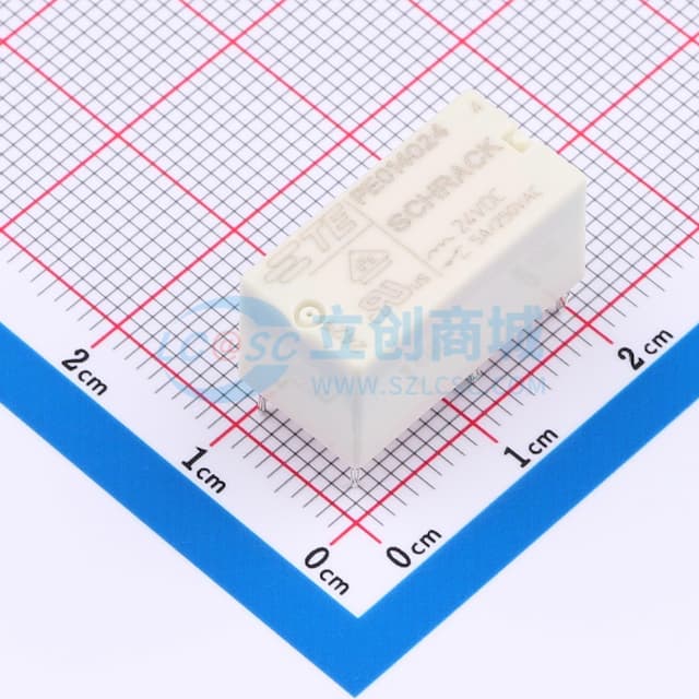 无锁存 24V 5A 一组转换:1C(单刀双掷-转换)【插件】实物图