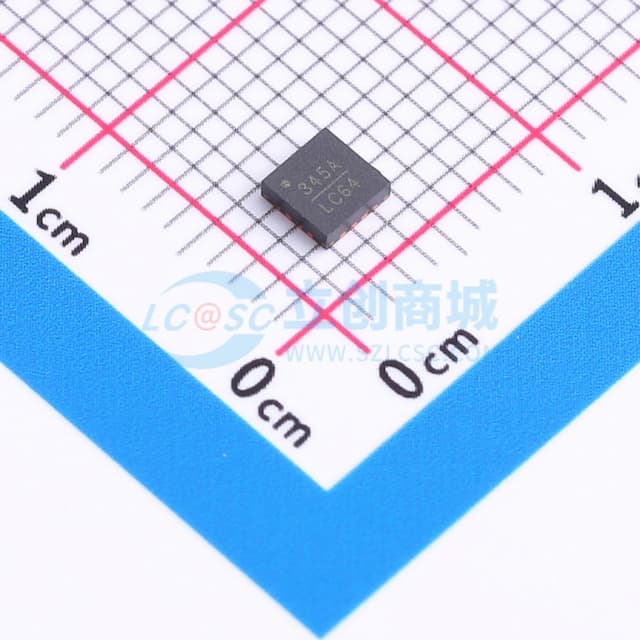 GaAs MMIC SP4T 非反射正控开关，DC - 8 GHz实物图