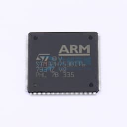 带DSP和DP-FPU的高性能ARM Cortex-M7 MCU，具有2 MB Flash、1 MB RAM、480 MHz CPU、ART加速器、一级缓存、外部存储器接口、包括加密加速器在内的大量外设以及安全服务支持缩略图