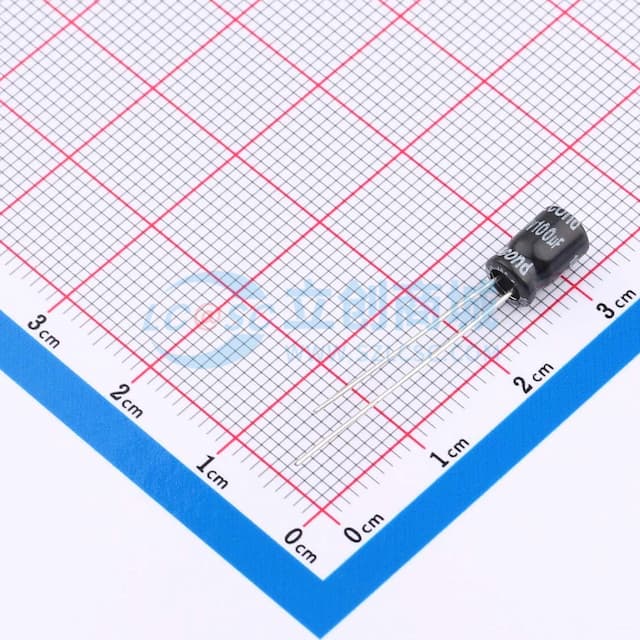 100uF ±20% 10V实物图