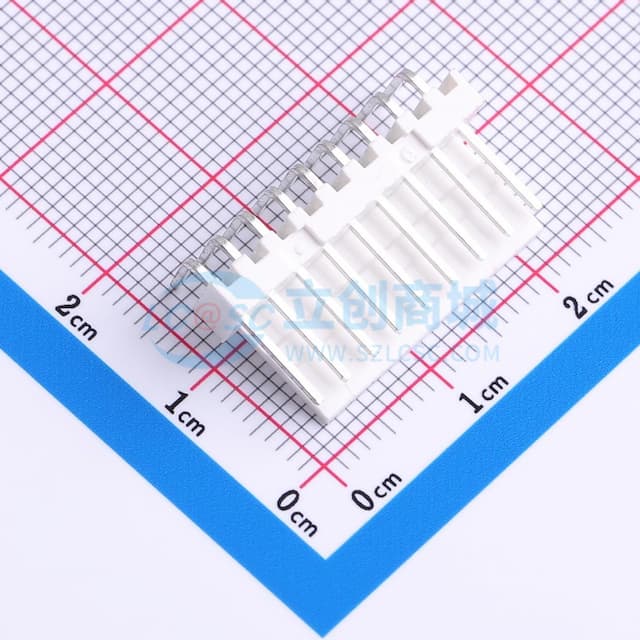1x9P 间距:2.54mm 弯插 系列:KK 254(MX2510) 【插件】实物图