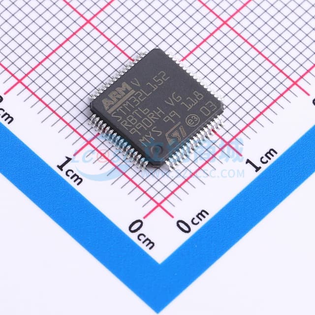 超低功耗Arm Cortex-M3 MCU，具有128-KB Flash存储器、32 MHz CPU、LCD和USB实物图