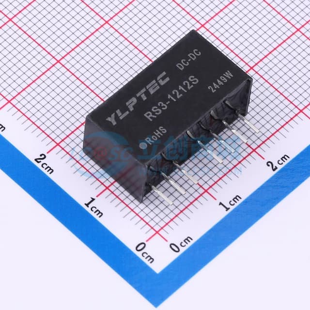 DC/DC电源模块，3W宽压输入隔离稳压输出实物图