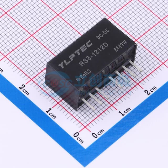 DC/DC电源模块，3W宽压输入隔离稳压输出实物图