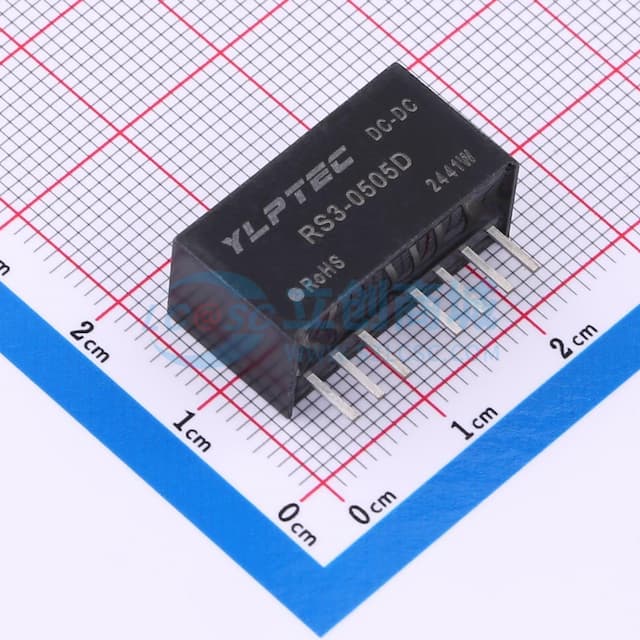 DC/DC电源模块，3W宽压输入隔离稳压输出实物图