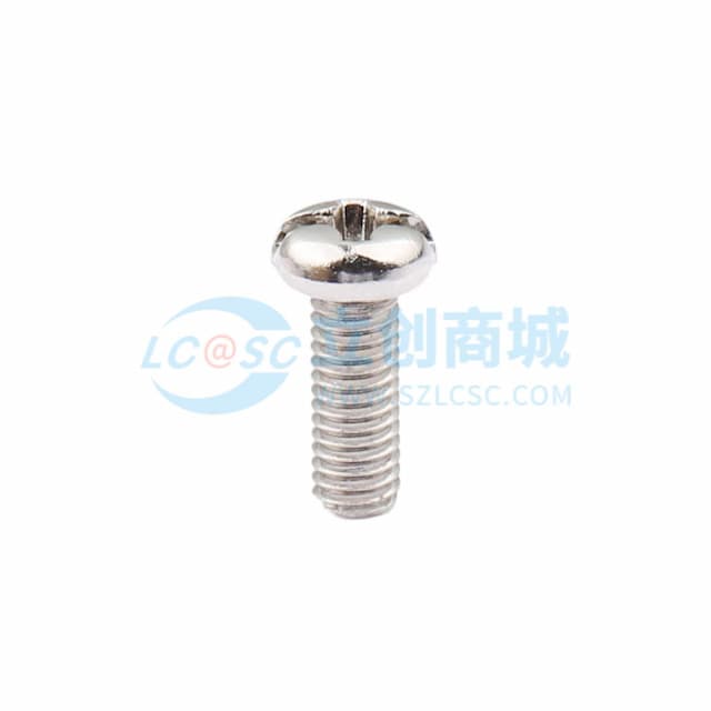 STANLEY(史丹利)圆头十字机牙螺丝,PM3X8,镍实物图