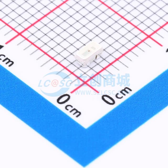 SMD3014灯珠侧发0.1W红光实物图