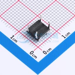 6.2X6.2/插脚/2.5H/260gf/不接地/红钮缩略图